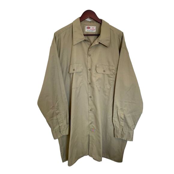 Dickies button down shirt EUC size 18-18.5 32/33. - Picture 1 of 6